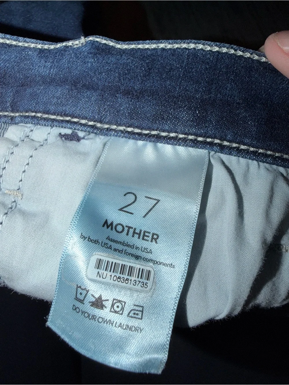 MOTHER The Hustler Ankle Jeans Corner Piece